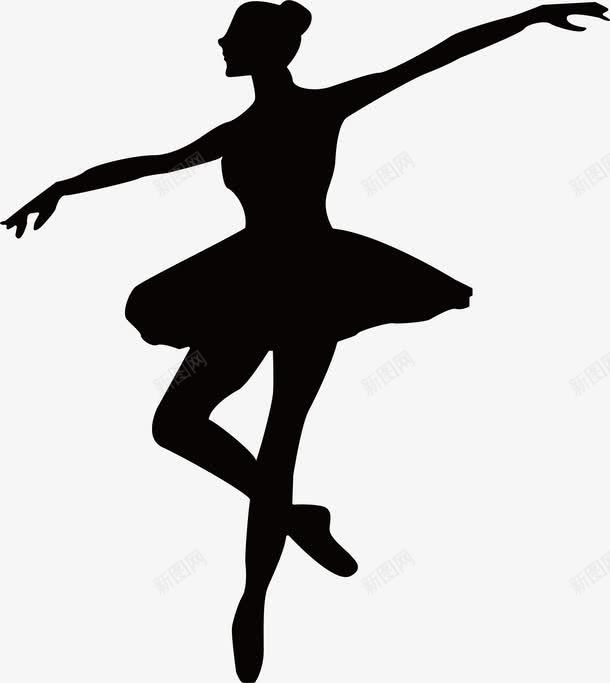 跳芭蕾的女孩图标png_新图网 https://ixintu.com 倩影 曼妙身材 矢量png 芭蕾 芭蕾舞 苗条的女生 跳芭蕾