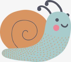 閲戣壊铚楃墰2017绿色春天蜗牛矢量图高清图片