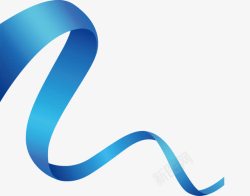 渐变动态飘带高清图片