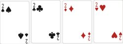 扑克牌对22精美扑克牌模版高清图片