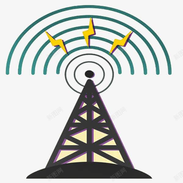 信号发射基站png免抠素材_新图网 https://ixintu.com 信号发射 信号增强 信号栏 发射台 发射器 已覆盖 无线基站 通信基站 通信设备