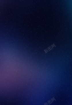 蓝色天际星空高清图片