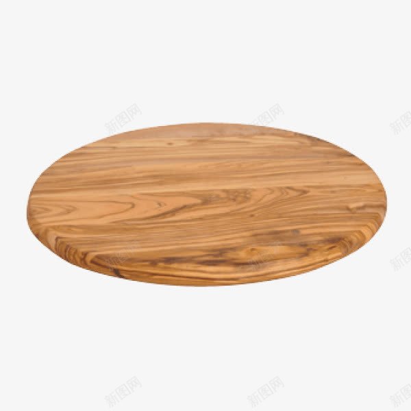 圆形木板png免抠素材_新图网 https://ixintu.com 实木 家具 木头 木头板 木桌 桌子