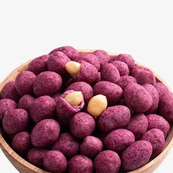 紫薯花生米素材