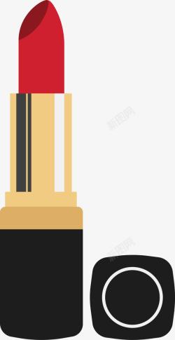 化妆品icon扁平网页口红化妆品icon图标高清图片