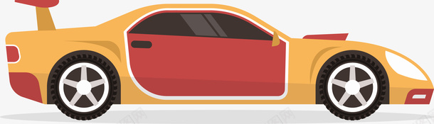 彩色卡通跑车图标png_新图网 https://ixintu.com 创意设计 卡车 卡通车 小汽车 汽车 汽车图标 汽车矢量图 车 轿车 造型图案