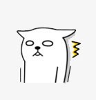 小猫包印花包简化猫表情包高清图片