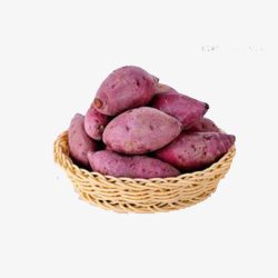 一框紫薯素材