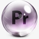 PR水晶软件桌面网页图标图标