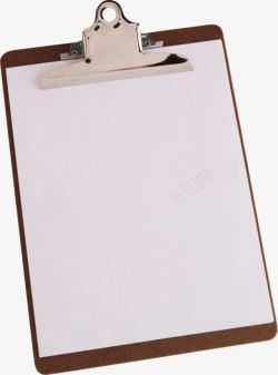 笔空白纸文件夹板高清图片