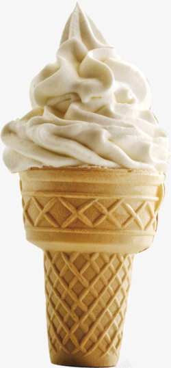 冰淇凌甜筒飘香奶味甜筒高清图片