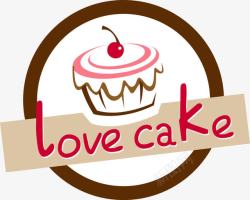 甜品纸杯蛋糕可爱杯子蛋糕LOGO图标高清图片
