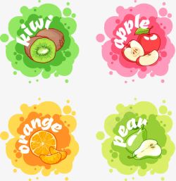 梨子插画素材水果插画矢量图高清图片