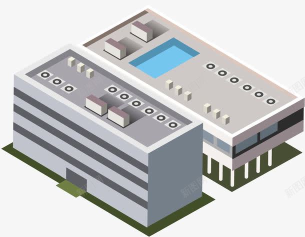 工业厂房建筑矢量图ai免抠素材_新图网 https://ixintu.com 厂房 工业 建筑 房屋建筑 智慧工厂 生产 矢量图 矢量工厂