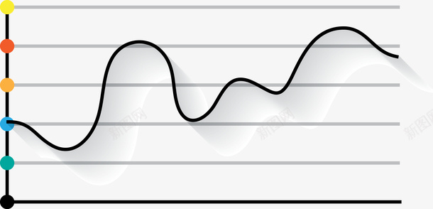 曲线示意图png免抠素材_新图网 https://ixintu.com 商务 图表 折线 曲线图 矢量股票走势图 线条 股票 股票曲线图 走势图