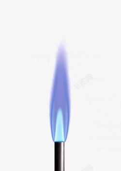 天然气灶蓝色天然气火焰高清图片