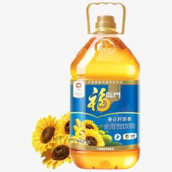 大桶油福临门葵花籽食用油高清图片