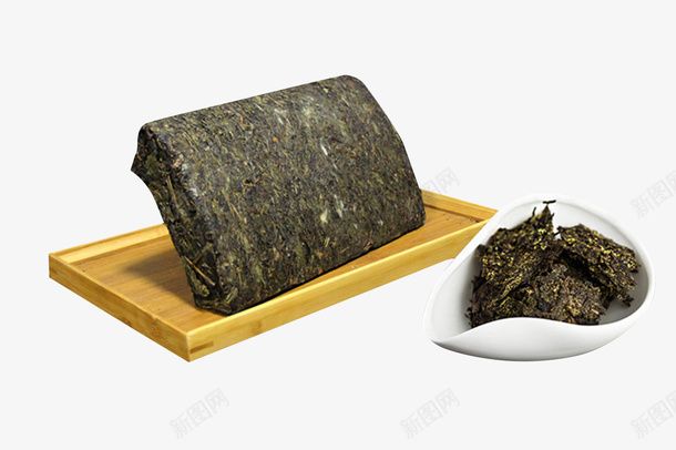 真材实料的茯茶茶砖png免抠素材_新图网 https://ixintu.com 古董茶 地方特产 礼品茶 茯茶 茶叶 茶文化 茶砖