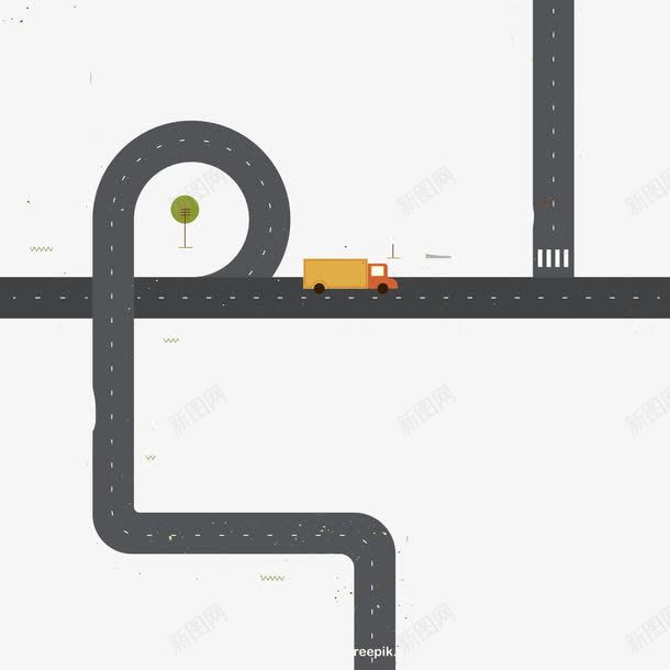 平坦的道路png免抠素材_新图网 https://ixintu.com 图表 地图 壁纸 市设计 平坦 建筑 总线 手绘路线图 景观 模板 绿化 道路 道路线路图