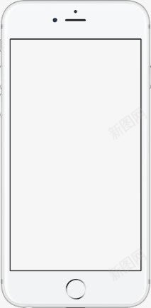 白色苹果手机模型png免抠素材_新图网 https://ixintu.com 模型 白色 真实 苹果手机