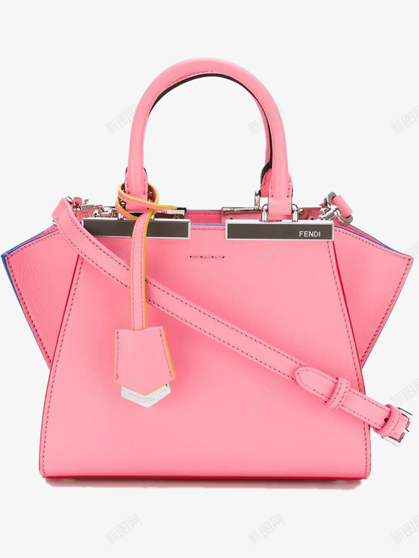 粉色手提包png免抠素材_新图网 https://ixintu.com 手提包 时尚女包 粉色包包 贝壳包