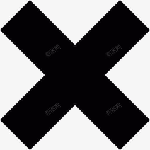 X标记图标png_新图网 https://ixintu.com 交叉 关闭 删除 标志 符号 错误