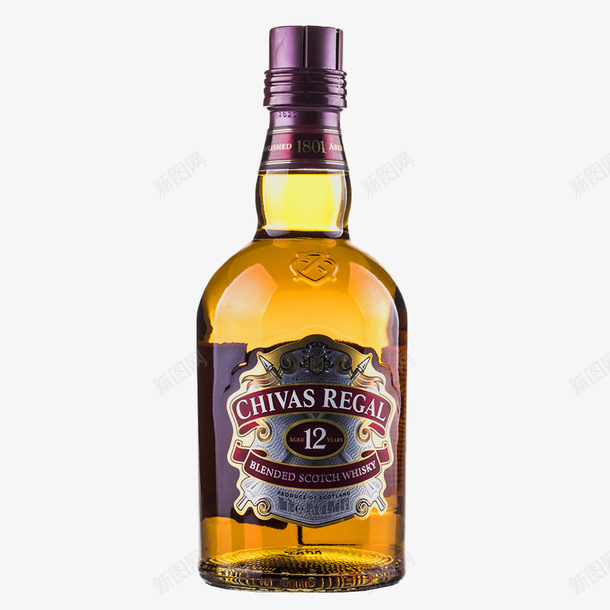 芝华士750ml洋酒png免抠素材_新图网 https://ixintu.com 12年 750ml ChivasRegal 原装进口 威士忌 洋酒 芝华仕 芝华士 苏格兰