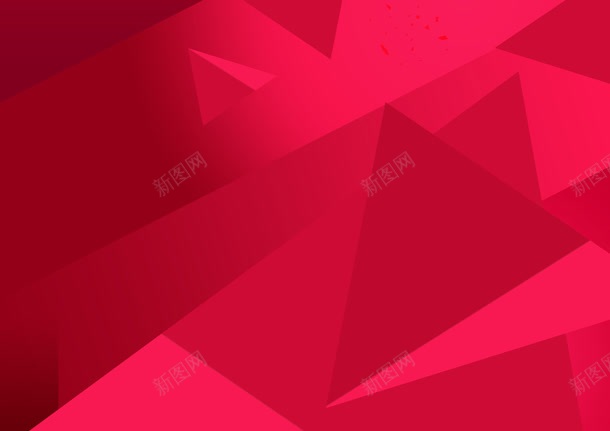 时尚红色不规则几何图形jpg设计背景_新图网 https://ixintu.com 不规则 几何图形 时尚 红色