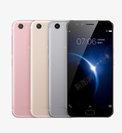 X9PLUSVIVOX9智能手机四色模型高清图片