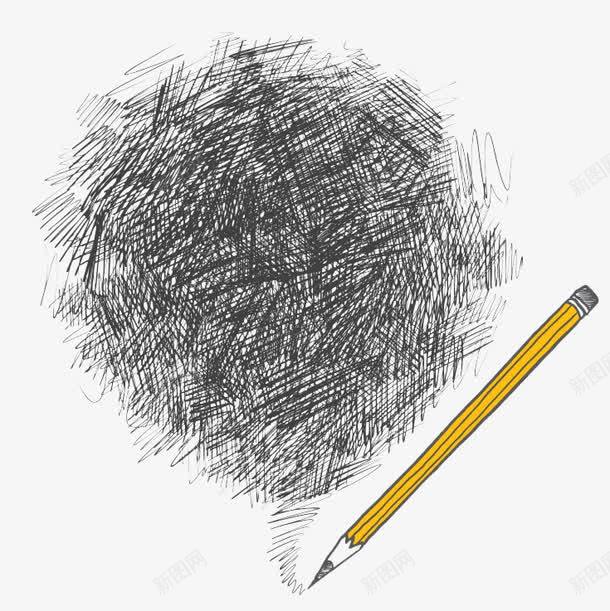 卡通铅笔线条png免抠素材_新图网 https://ixintu.com 卡通铅笔线条 笔 线条 铅笔