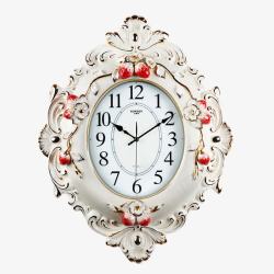 客厅钟表欧式陶瓷创意钟表高清图片