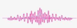 粉色均衡器抽象声波均衡器花纹矢量图高清图片