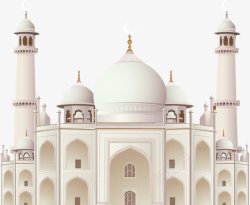 清真文化伊斯兰建筑高清图片