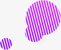 紫色渐变圆形条形纹理素材
