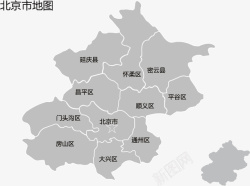 北京市地图北京市地图高清图片