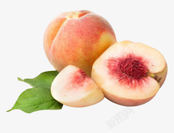桃子和果肉桃子简图高清图片