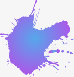 抽象紫色水滩素材