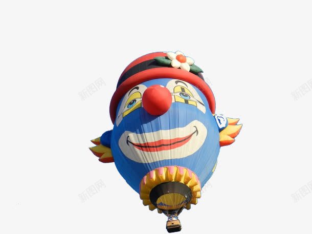 小丑气球png免抠素材_新图网 https://ixintu.com 小丑 气球 气球拱门 滑稽 红鼻子