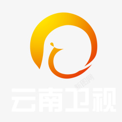 云南卫视黄色渐变云南卫视logo标志矢量图图标高清图片