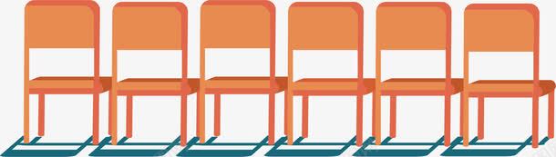 橙色水彩一排椅子png免抠素材_新图网 https://ixintu.com 一排 卡通 坐位 坐席 座位 方便 椅子 橙色 水彩
