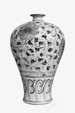 瓷花瓶中华古典装饰陶瓷花瓶高清图片