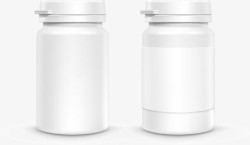 空白罐头空白产品包装矢量图高清图片