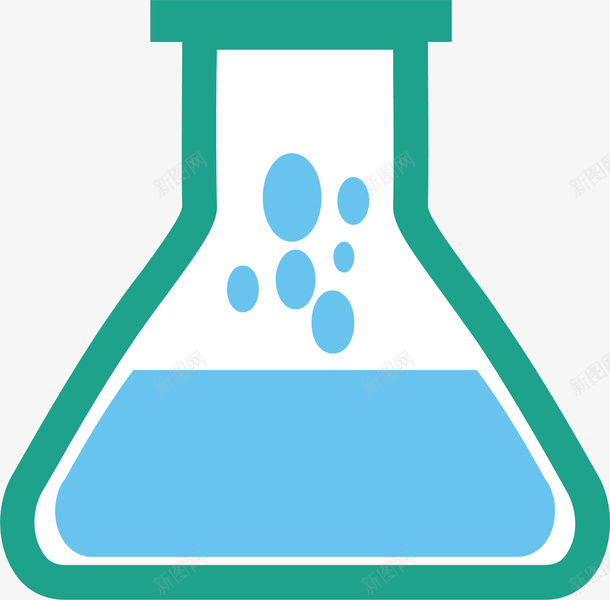 实验用的蓝色烧杯png免抠素材_新图网 https://ixintu.com 烧杯 生物医药 生物医药产业 生物医药展板 生物医药广告 生物医药整容 药水