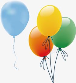 一束氢气球超大气球高清图片