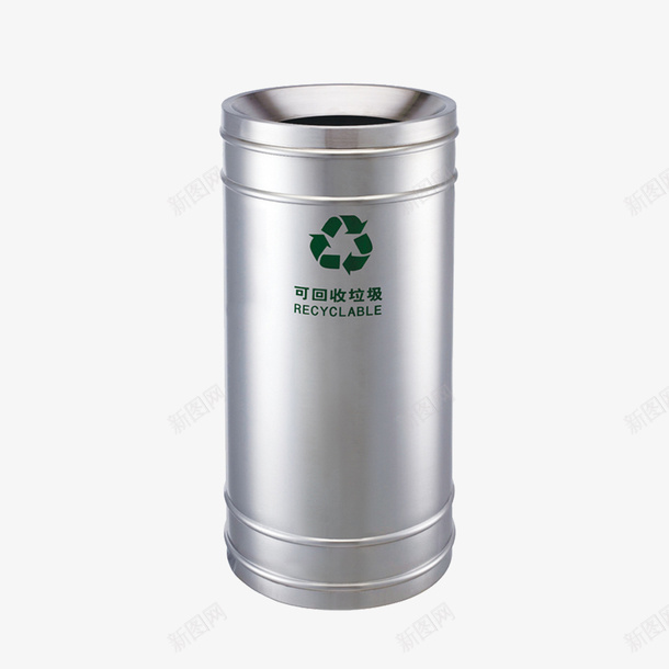 可回收再利用垃圾桶图标png_新图网 https://ixintu.com 医疗垃圾桶 回收标识 垃圾分类 垃圾回收 垃圾桶 垃圾箱 生活垃圾