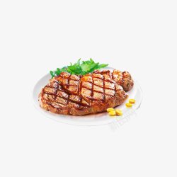 牛肩里肉矢量产品实物生菜牛排牛里脊高清图片