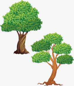 樟树樟树装饰矢量图高清图片