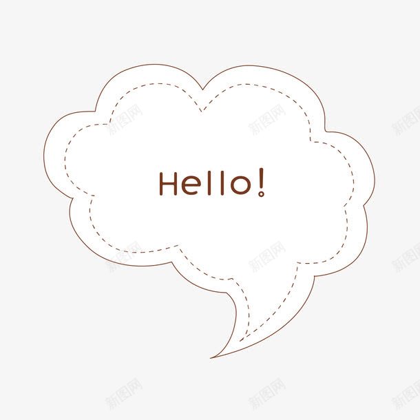 韩式时尚小清晰网页元素矢量图ai免抠素材_新图网 https://ixintu.com Hello 对话框 时尚 标签 气泡 简约 花纹 花边 边框 矢量图