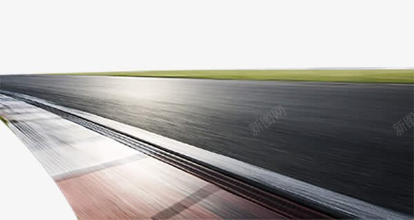 赛道拍摄png免抠素材_新图网 https://ixintu.com 摄影 比赛专用 赛车跑道 速度 黑色