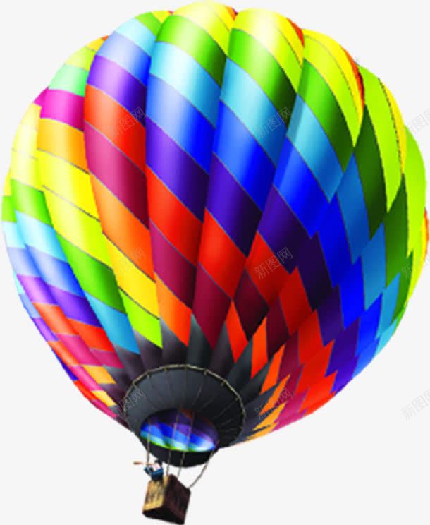 彩色卡通热气球炫彩png免抠素材_新图网 https://ixintu.com 卡通 彩色 热气球